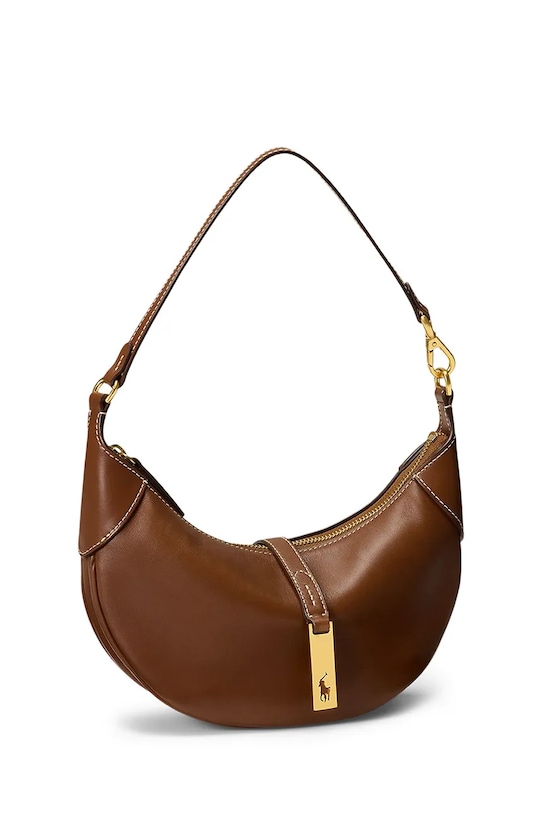 Polo Ralph Lauren torebka skórzana 428871248 brązowy AW25