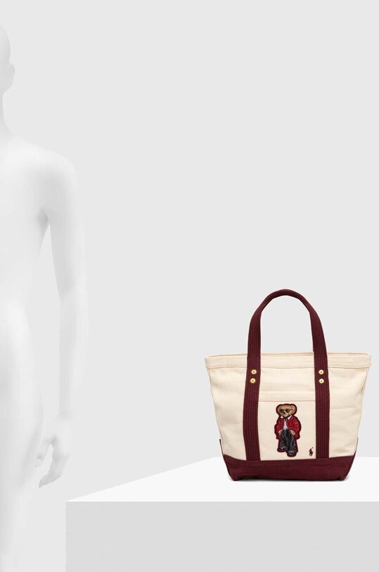 Τσάντα Polo Ralph Lauren 428919215 μπεζ
