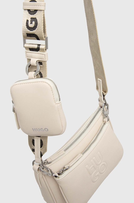 HUGO torebka 50513112 beżowy