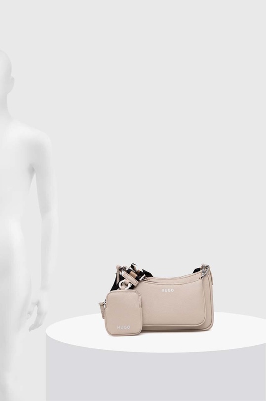 HUGO torebka 50516579 beżowy