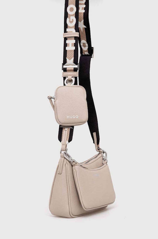 HUGO torebka 50516579 beżowy SS25
