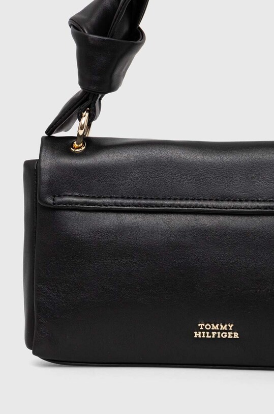 Akcesoria Tommy Hilfiger torebka skórzana AW0AW15685 czarny