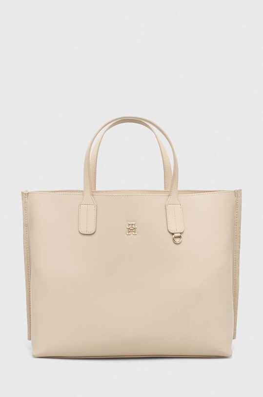 Tommy Hilfiger kézitáska szintetikus bőr bézs AW0AW15692