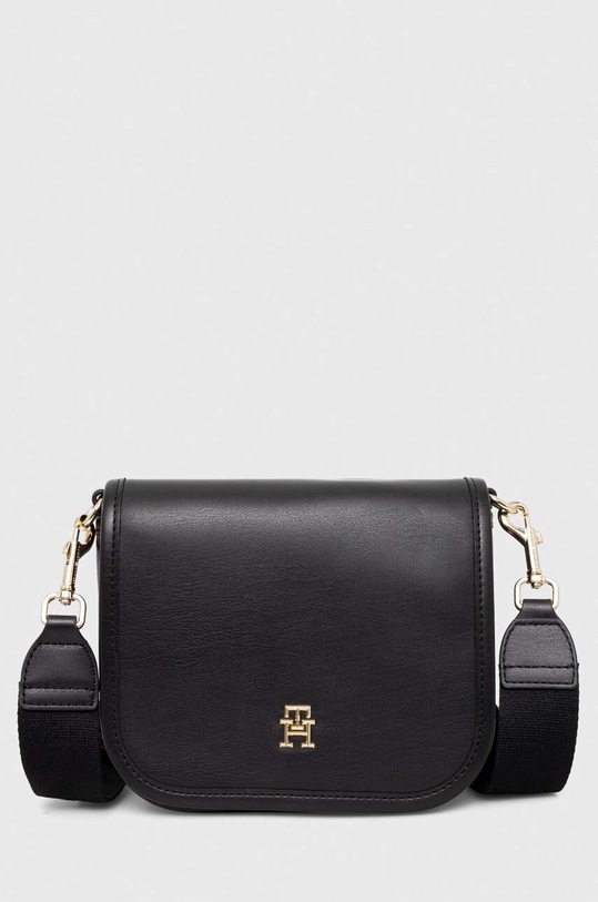 Torba Tommy Hilfiger bez uzorka crna AW0AW15694