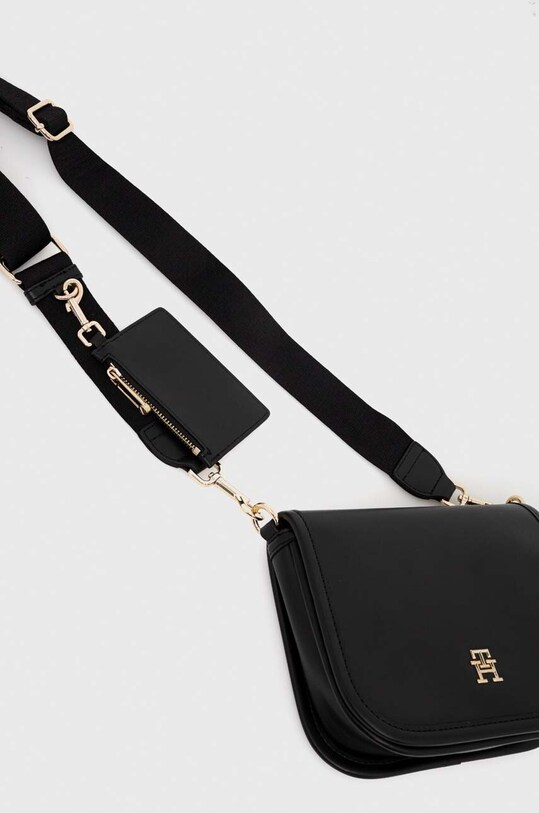 Kabelka Tommy Hilfiger AW0AW15694 čierna