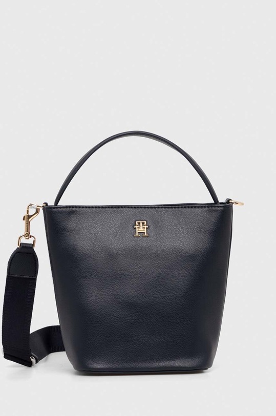 Tommy Hilfiger kézitáska szintetikus bőr sötétkék AW0AW15699