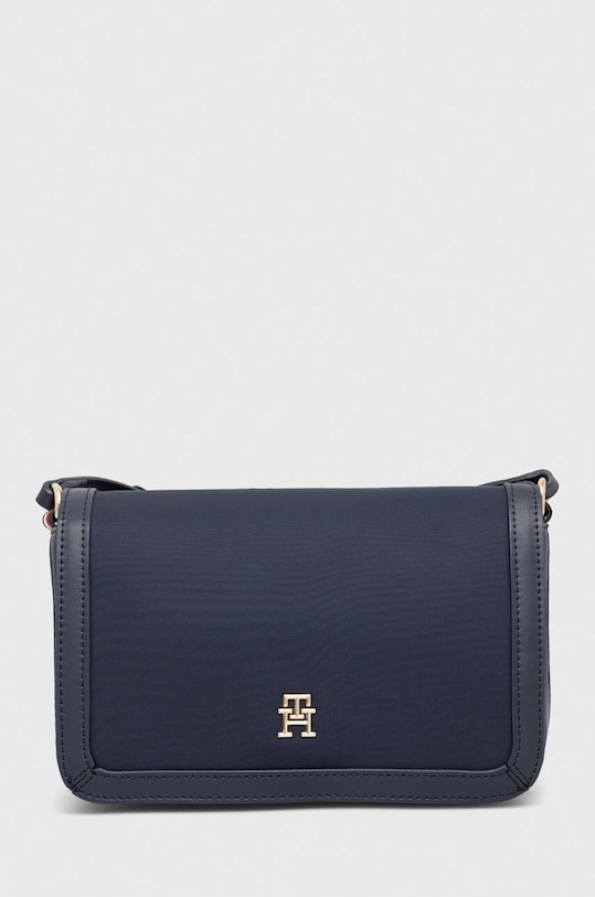 Tommy Hilfiger kézitáska szintetikus bőr sötétkék AW0AW15700