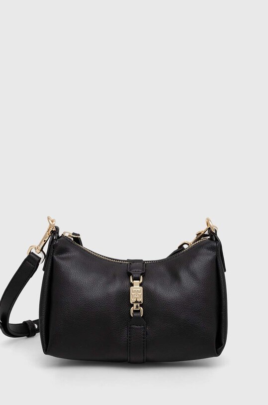 Tommy Hilfiger poșetă uni negru AW0AW15714