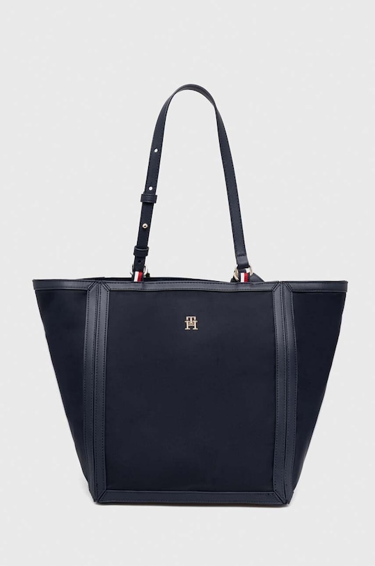Tommy Hilfiger torebka mieści A4 granatowy AW0AW15717