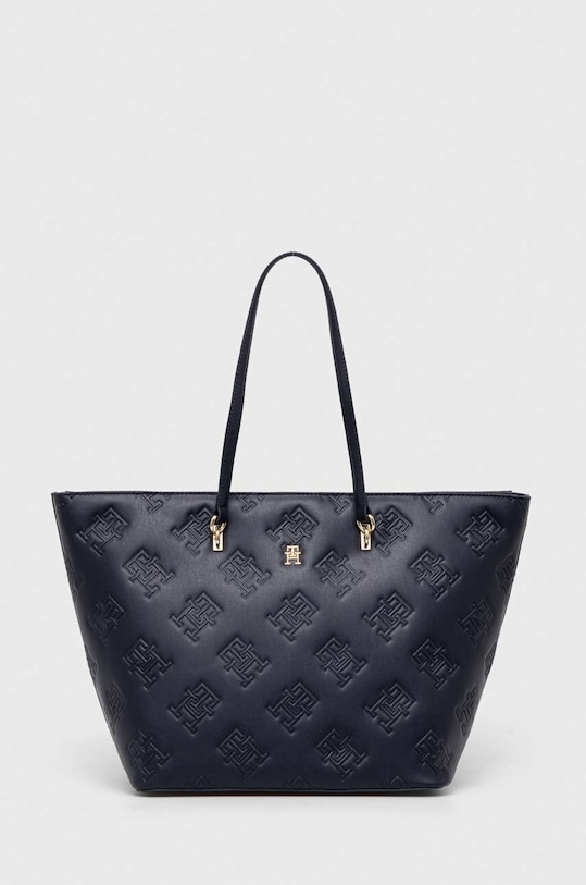 Tommy Hilfiger torebka mieści A4 granatowy AW0AW15726