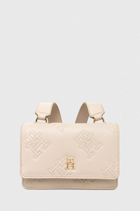 Kabelka Tommy Hilfiger nevejde se A4 béžová AW0AW15727