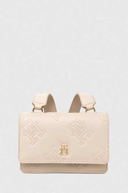 Kabelka Tommy Hilfiger nevejde se A4 béžová AW0AW15727
