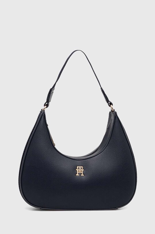 Tommy Hilfiger torebka nie mieści A4 granatowy AW0AW16081