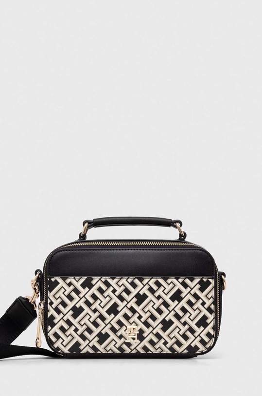 Tommy Hilfiger torebka nie mieści A4 czarny AW0AW16083
