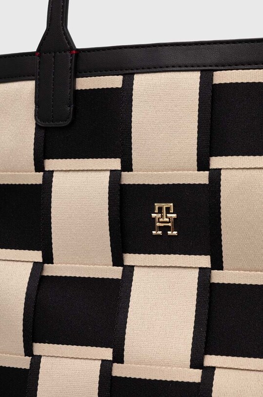 Τσάντα Tommy Hilfiger μπεζ AW0AW16087