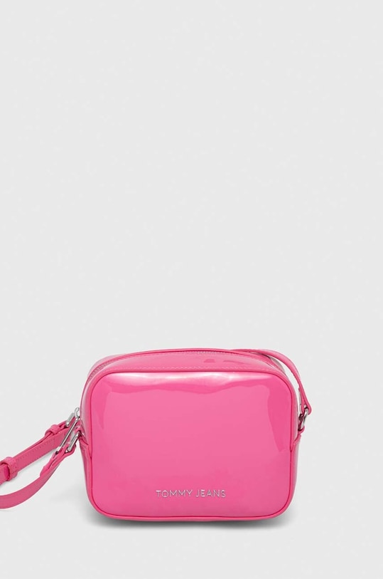 Kabelka Tommy Jeans hladký růžová AW0AW15826