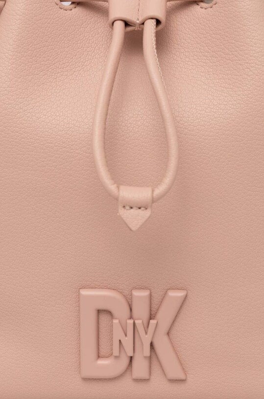 Dkny torebka skórzana różowy R41JKC55