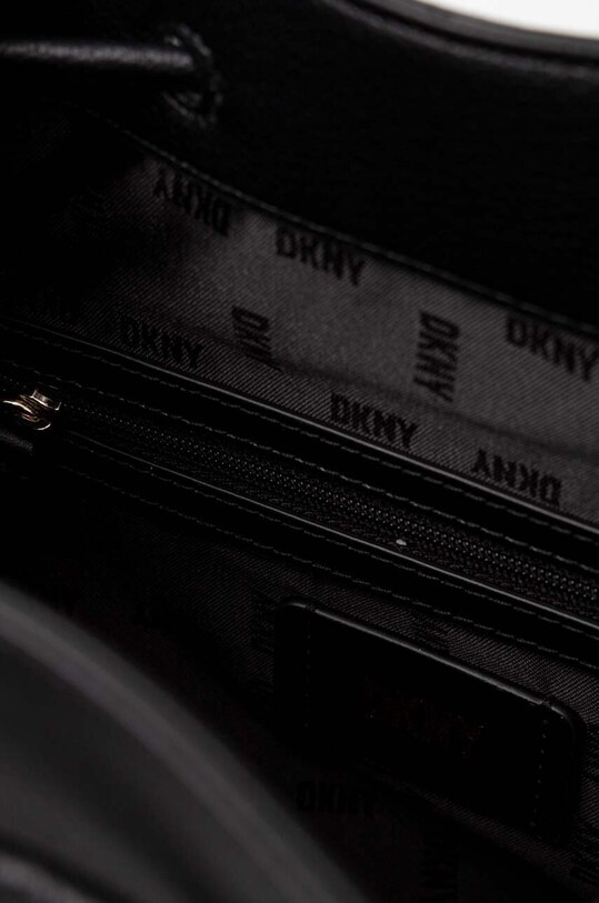 Dkny torebka skórzana R41JKC55 czarny