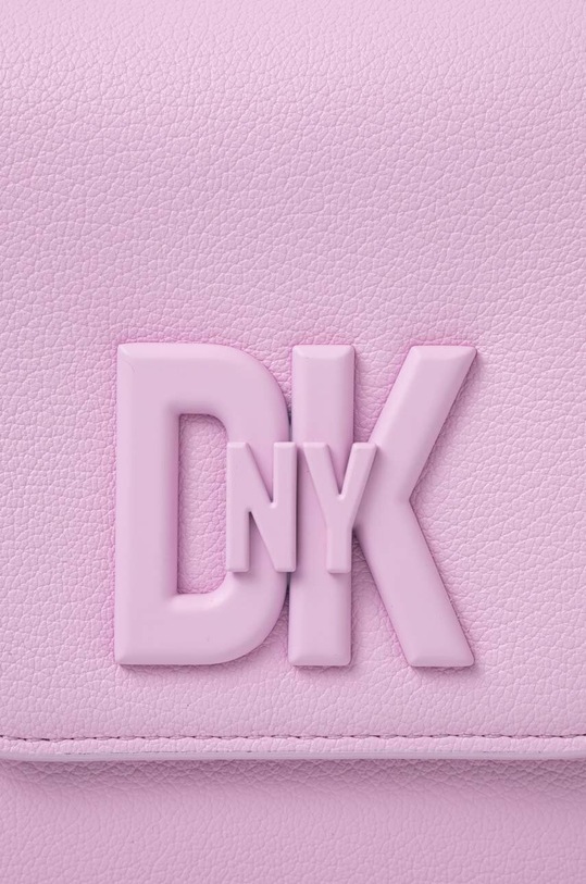 Usnjena torbica Dkny roza R41EKC54