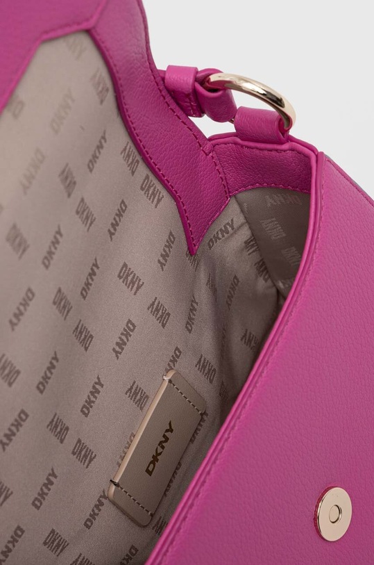 Usnjena torbica Dkny R41EKC54 roza