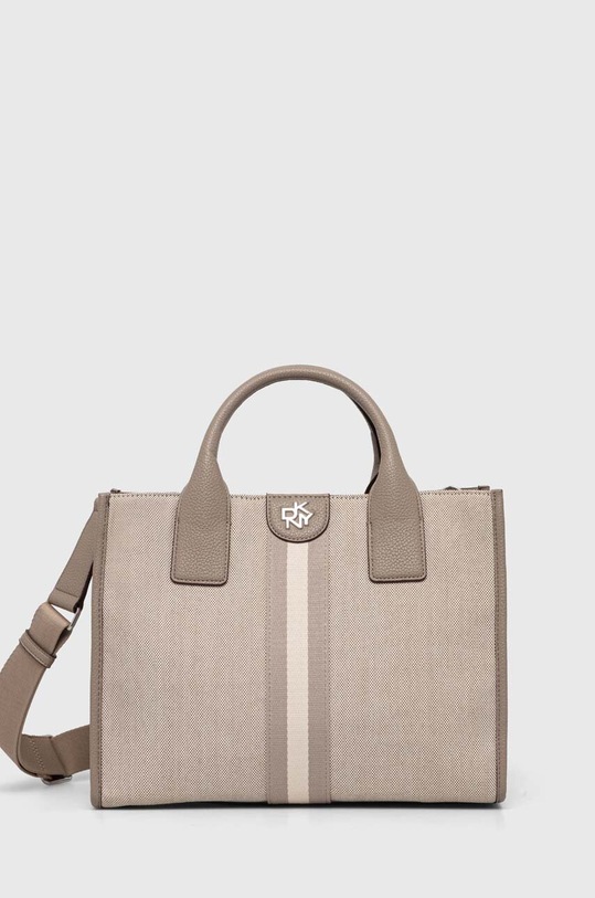 Τσάντα DKNY υφασμάτινο μπεζ R34AGB01
