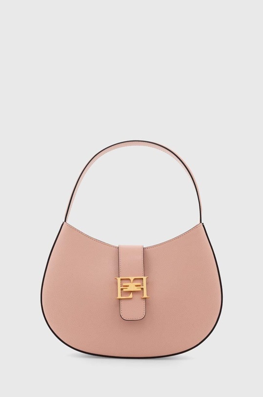 Elisabetta Franchi borsa a mano in pelle semplice rosa BS40F41E2