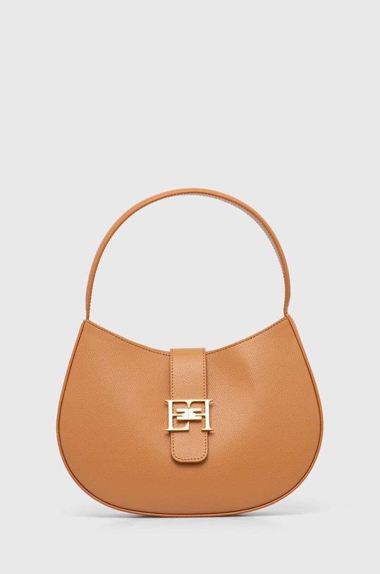 Elisabetta Franchi torebka skórzana skóra licowa brązowy BS40F41E2