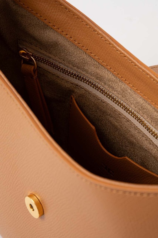 Elisabetta Franchi torebka skórzana BS40F41E2 brązowy