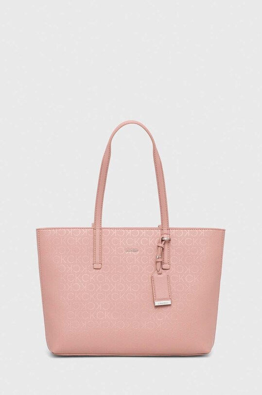 Calvin Klein torebka mieści A4 różowy K60K609876