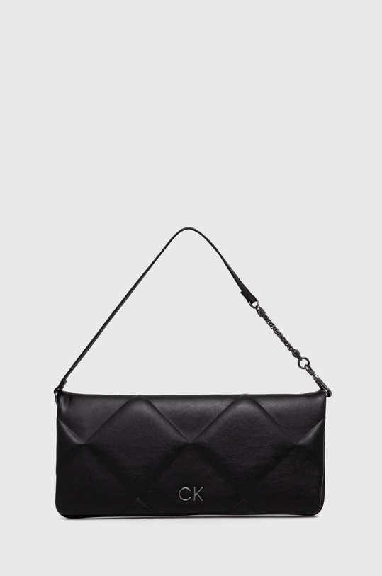 Τσάντα Calvin Klein απομίμηση λείου δέρματος μαύρο K60K611333