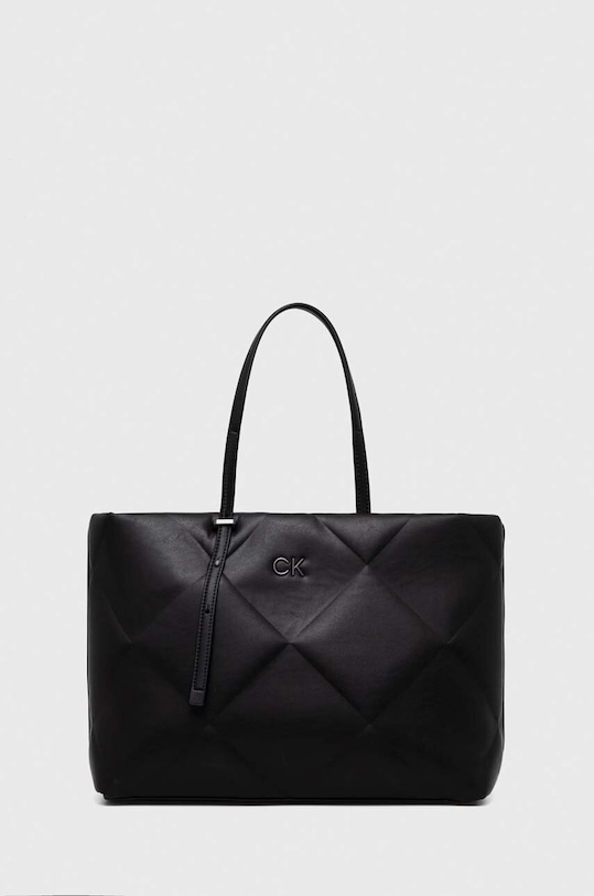 Calvin Klein torebka mieści A4 czarny K60K611339