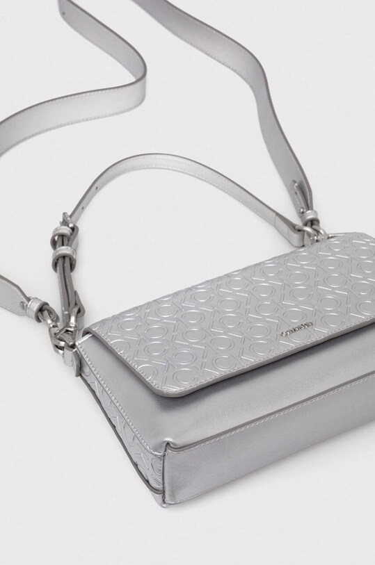 Calvin Klein torebka K60K611356 srebrny
