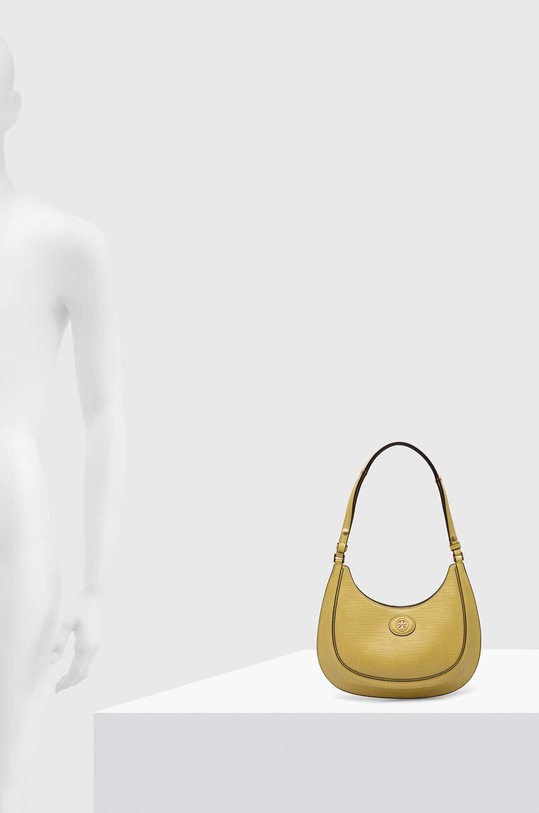 Tory Burch torebka skórzana Robinson Crosshatched 158509.700