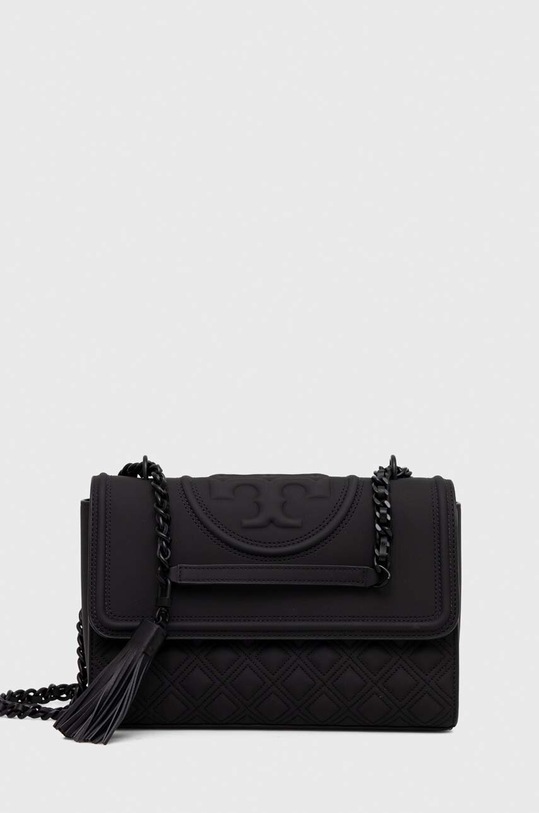 Tory Burch torebka Fleming Matte nie mieści A4 czarny 82559.001