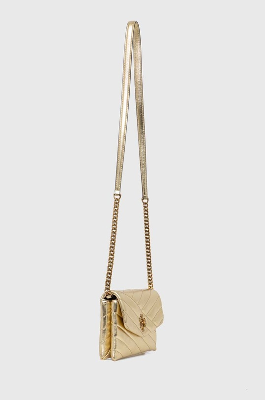 Tory Burch torebka Kira Chevron Metallic 152543.700 złoty SS24