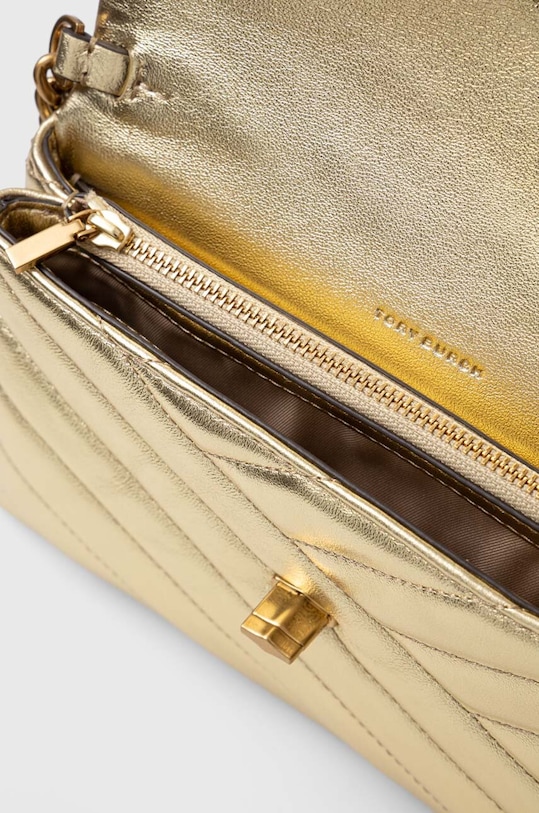 Tory Burch torebka Kira Chevron Metallic 152543.700 złoty