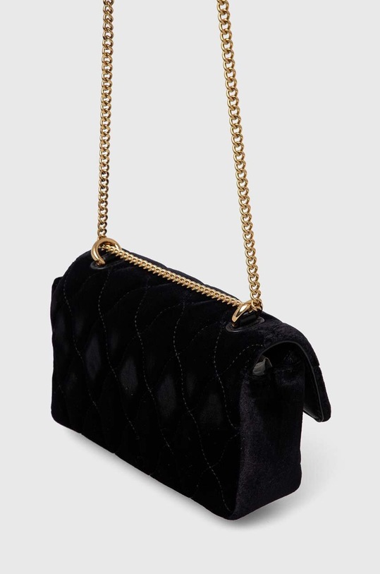 Akcesoria Tory Burch torebka Kira Velvet Mini 154254.001 czarny