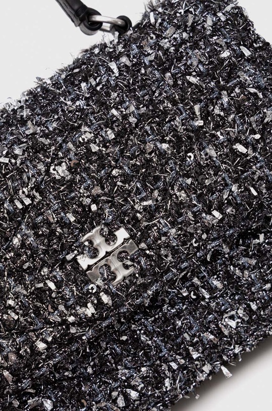 Doplňky Kabelka Tory Burch Kira Chevron Tweed Mini 155542.003 černá