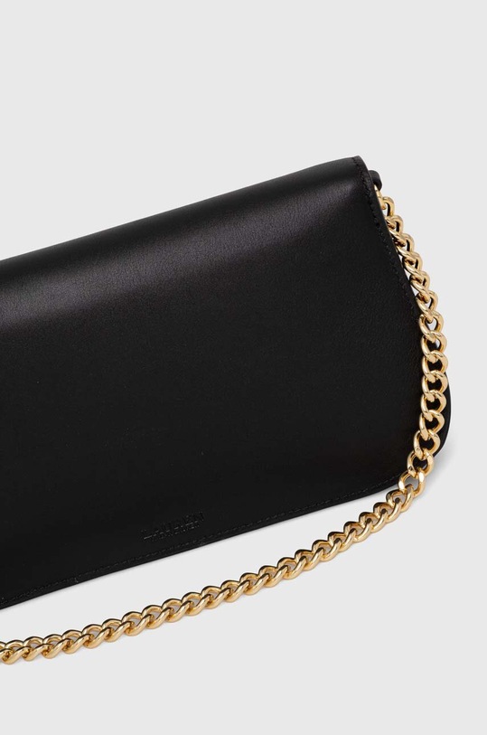 Δερμάτινη τσάντα ώμου Lauren Ralph Lauren 431915344 μαύρο SS24