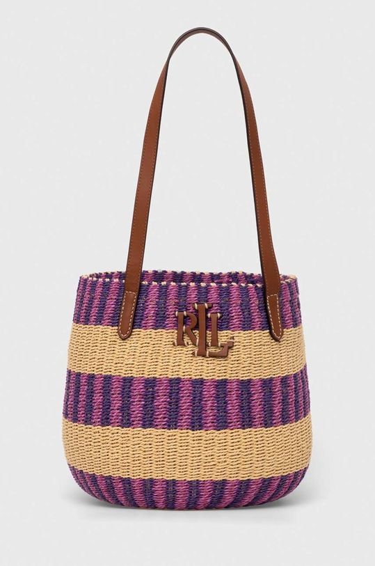 Lauren Ralph Lauren kosz plażowy mieści A4 multicolor 431921534