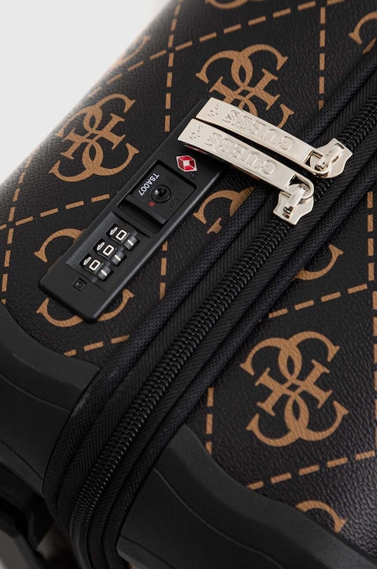 Guess walizka BERTA 53x331,5x22 cm brązowy TWS868.89830