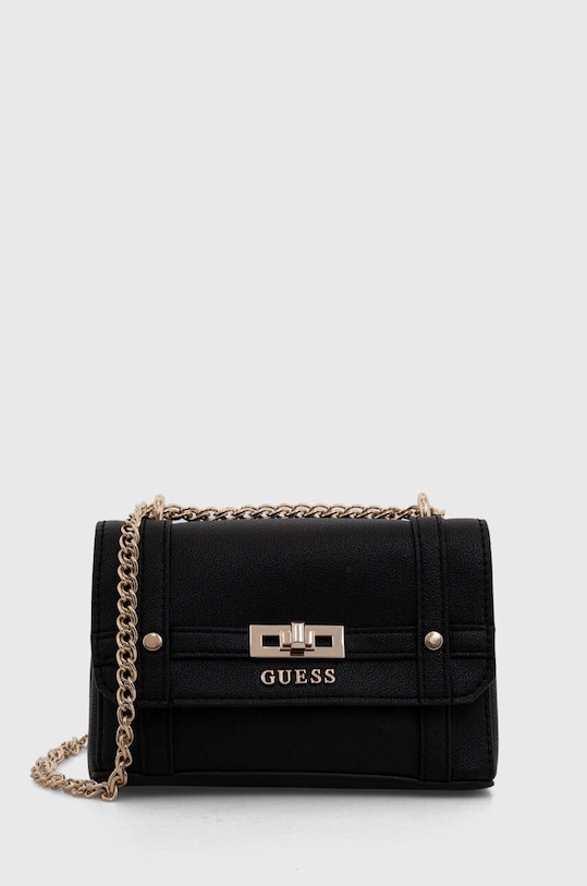 Kabelka Guess EMILEE hladký černá HWBG88.62780