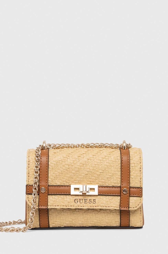 Guess torebka EMILEE nie mieści A4 beżowy HWWG88.62780