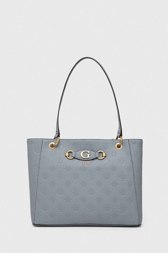 Guess torebka IZZY imitacja skóry licowej niebieski HWPD92.09250