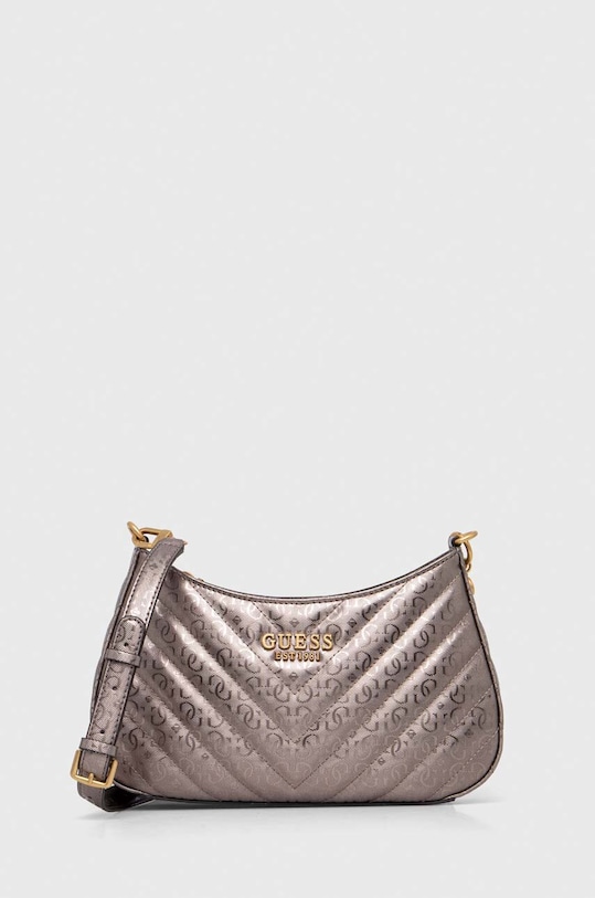 Guess torebka JANIA nie mieści A4 srebrny HWGS91.99180