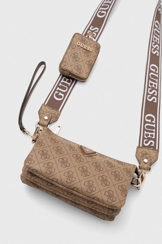 Guess torebka LATONA nie mieści A4 beżowy HWSG92.11720