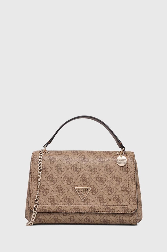 Guess torebka nie mieści A4 brązowy HWBG78.79210