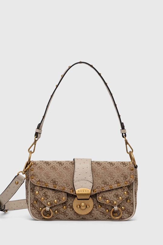 Τσάντα Guess υφασμάτινο μπεζ HWJB90.08190