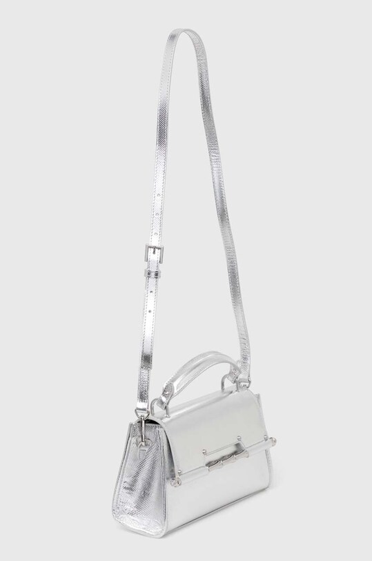 Шкіряна сумочка Guess HWALYA.L4180 срібний SS24