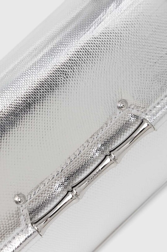 Шкіряна сумочка Guess срібний HWALYA.L4180